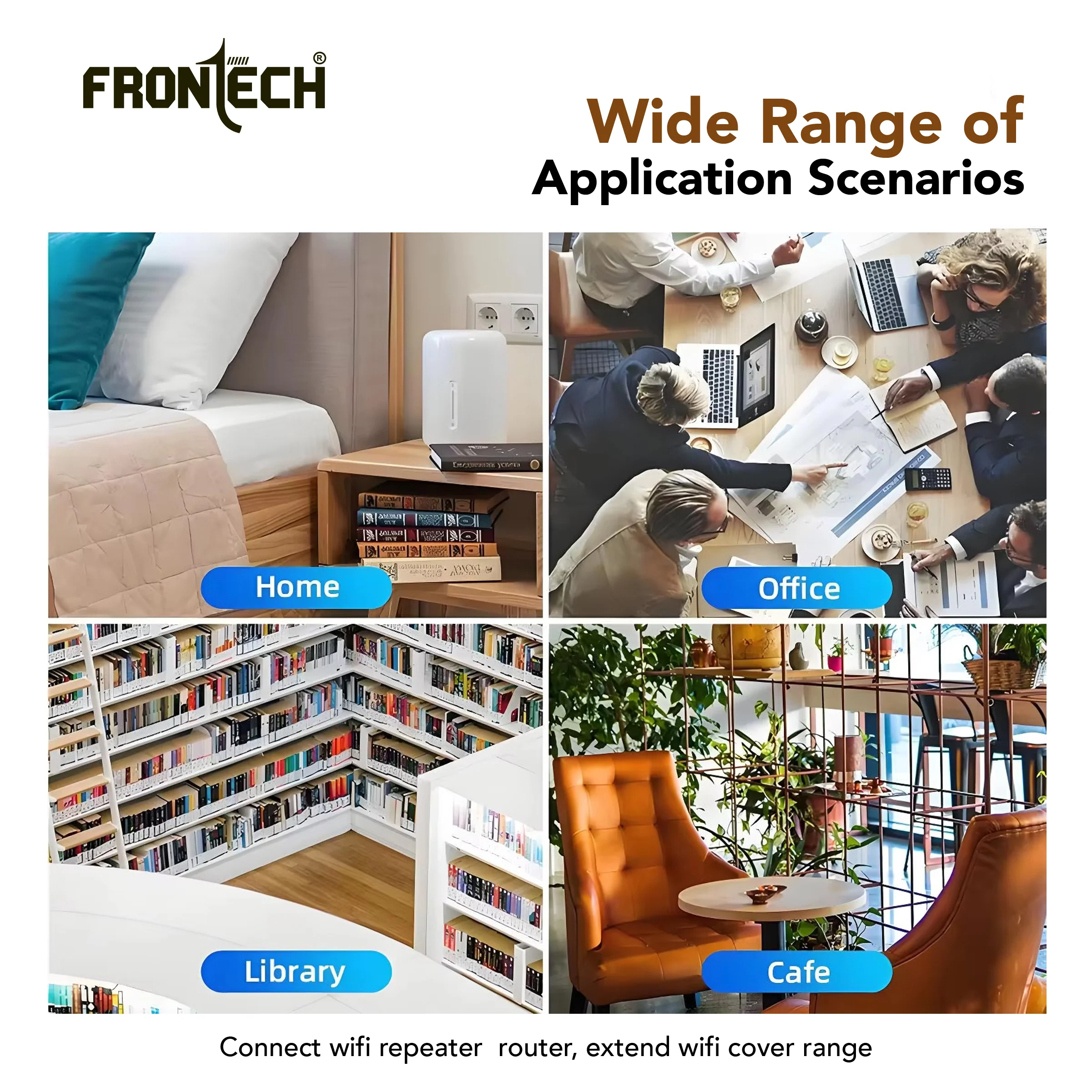Frontech NC-0035 4G/5G WiFi Router – Blazing Speed, Compact Design & Eco-Smart Connectivity | Made in India - Image 6